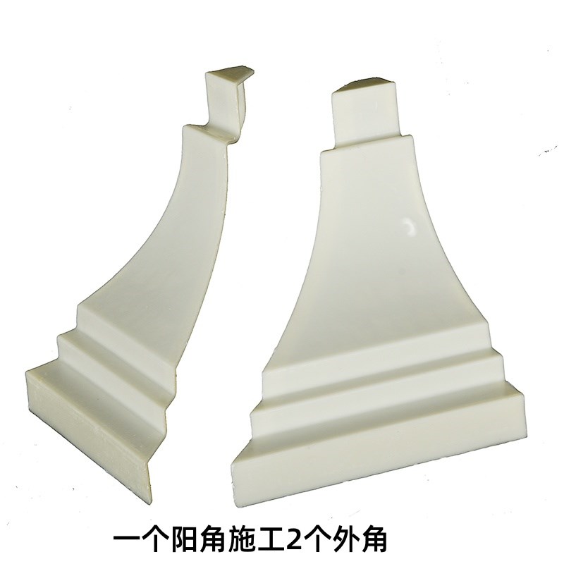 屋簷线 线条模具罗k马柱檐口欧式滴水线 线别墅外墙造型建筑模型