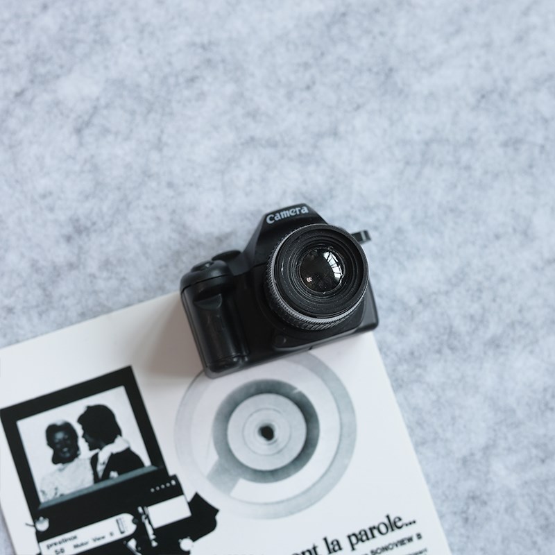 复古相机图钉创意个性软u木板钉毛毡板按钉照片墙留言板装饰