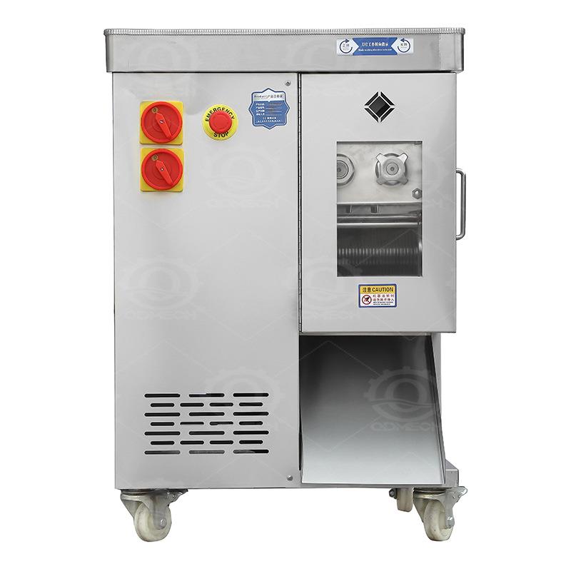 切肉切片机商用不锈钢一次切丝可拆卸立式大功率双电机肉铺用