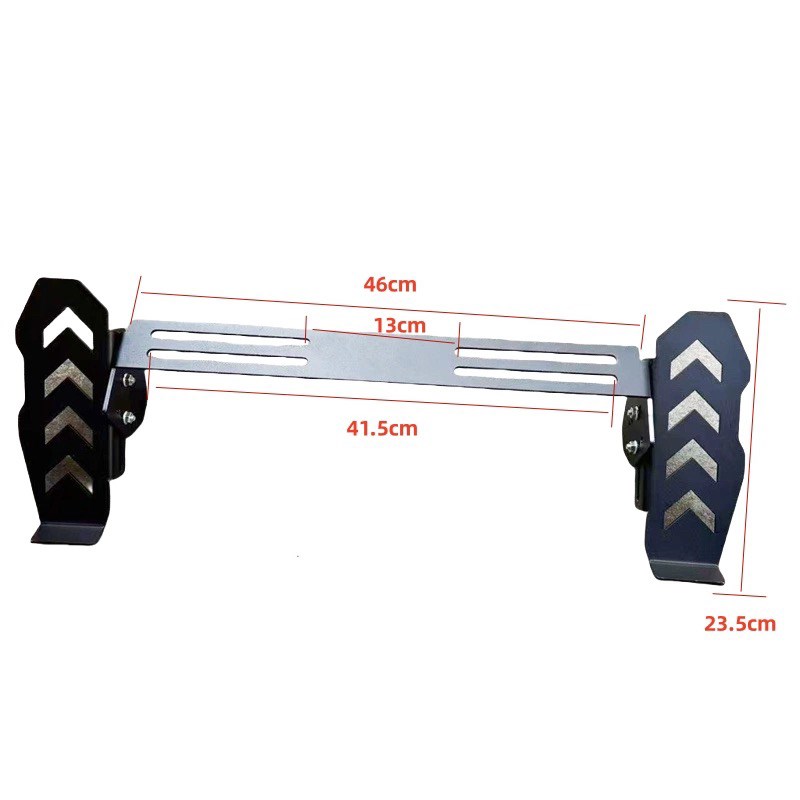 适配ZEEHO极核AE5i/AE5por前置下沉式前脚踏改装ASE5ipro前脚踏板