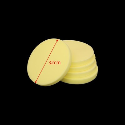 圆形海绵垫片f高密度圆凳坐垫蒲团内胆衬垫凳子加厚海绵芯直径50c