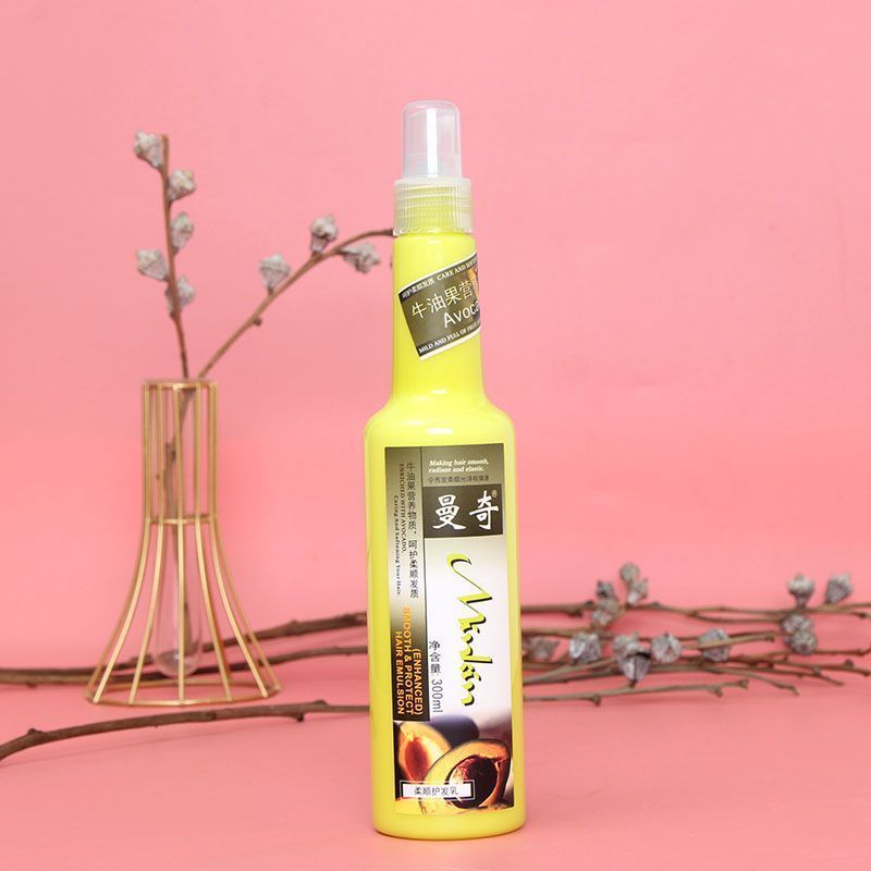 曼奇柔顺护发乳修复蜜免洗护发素保湿补水喷雾改善干枯毛躁发膜液