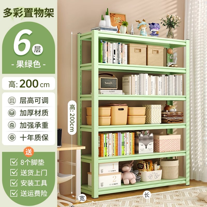 厨房置物架落地多层微波炉多功能收D纳架子家用烤箱锅架储物架货