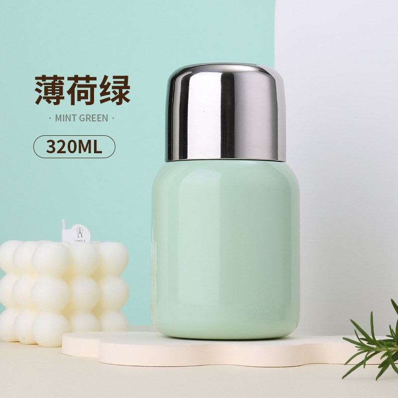 316不锈钢迷你小钢炮保温杯定制logo户外便携口袋杯X直饮随手杯子