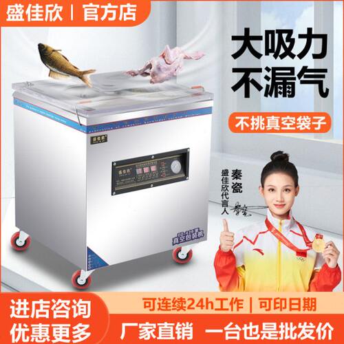食品真空包装机自动封口一体机家用商用盛佳欣抽空打包机干湿两用