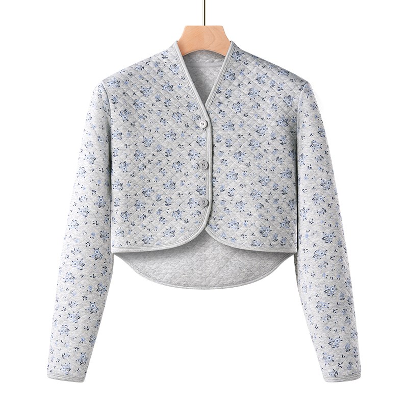 采购产品中老年妇女春编垫肩,空气层绗缝,加厚,夏季空I调房睡,保