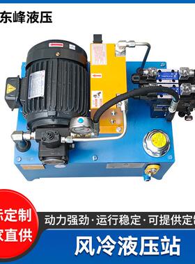 DF-2F-2HP-40L-QF风冷蓄能器液压站成套液压系统油研电磁阀液压站