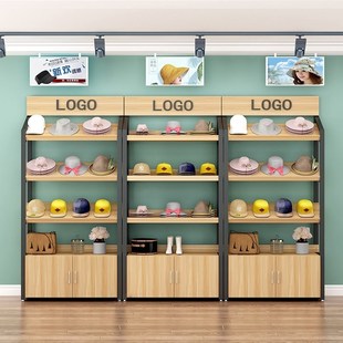 货架展示柜陈列化妆品置物架斜面产品饰品母婴店超市多层展示架