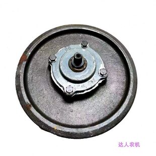 星光收割机导向轮总成履带涨紧轮17/18/19/20款旋耕机打捆机配件