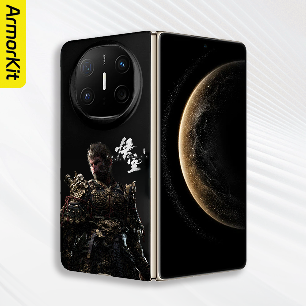 适用华为MateX6典藏版折叠手机壳X5/X7轻薄保护套大孔黑悟空Huawei三折叠MateXTs防摔磁吸硬壳X3裸机感后壳