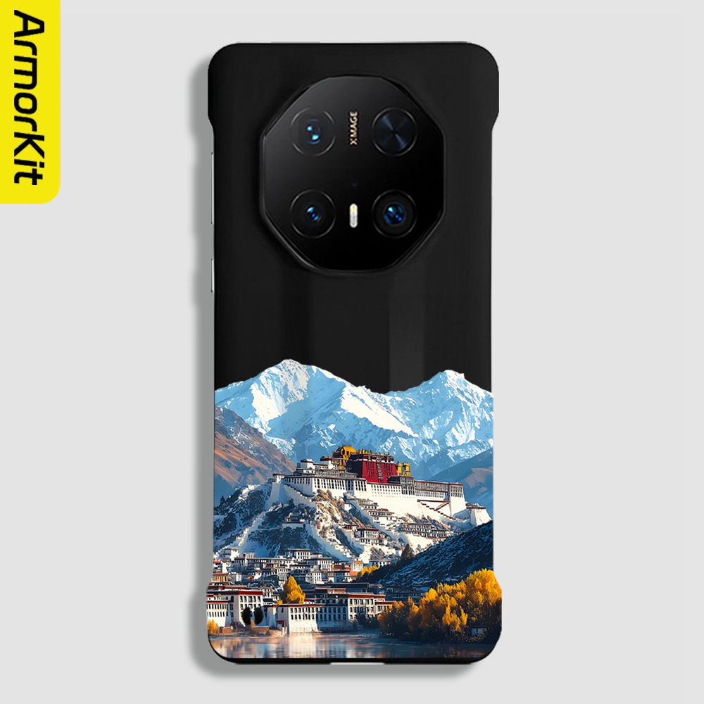 布达拉宫适用华为Mate60RS/70Pro+手机壳Mate60Pro+保护套半包防摔70RS/50RS非凡大师硬壳40RS保时捷轻薄后壳