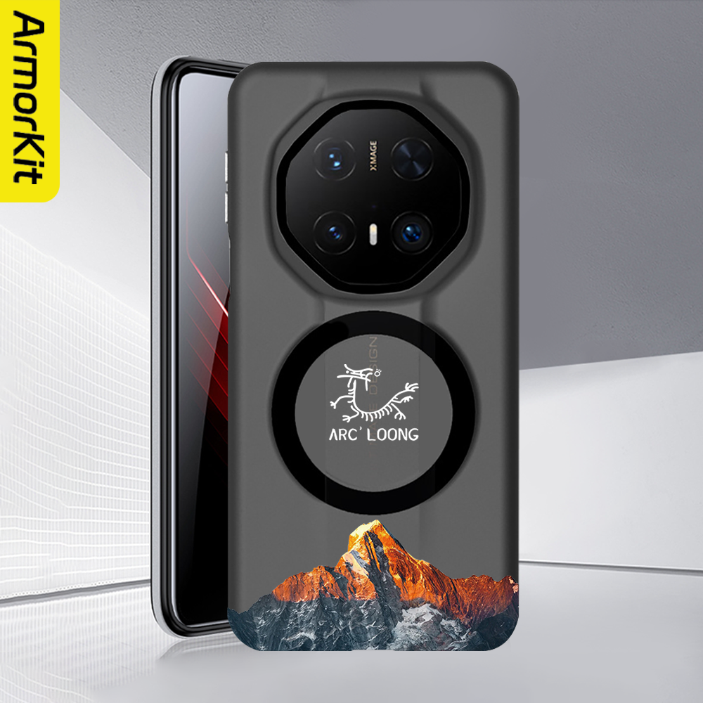 适用华为Mate70RS/80ProMax手机壳Mate60RS非凡大师保护套全包防摔软壳壳日照金山MT80RS/80Pro磁吸后壳时尚