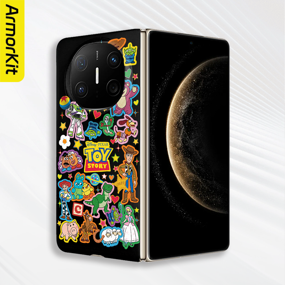 适用华为MateX6典藏版折叠手机壳X5/X7轻薄保护套大孔卡通动漫Huawei三折叠MateXTs防摔磁吸硬壳X3裸机感后壳