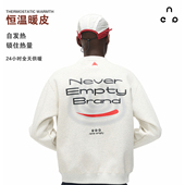 圆领卫衣 NEVER EMPTY2026新款 国潮休闲宽松百搭情侣套头上衣