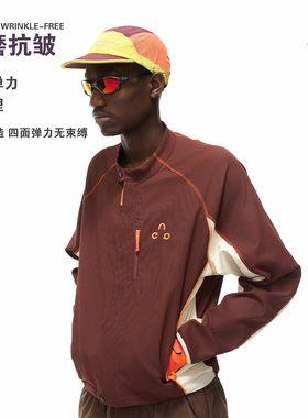 NEVER EMPTY2026新情侣机车夹克户外轻量化运动休闲百搭上衣外套