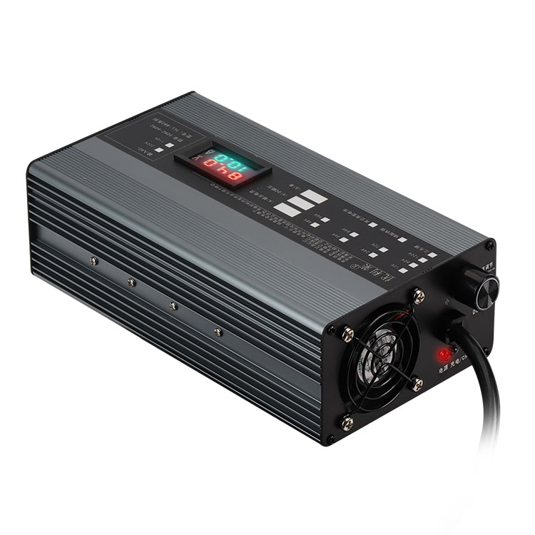 三轮车快速充电器72V电动48v15a18-20a200AH60伏铅酸电瓶脉冲智能