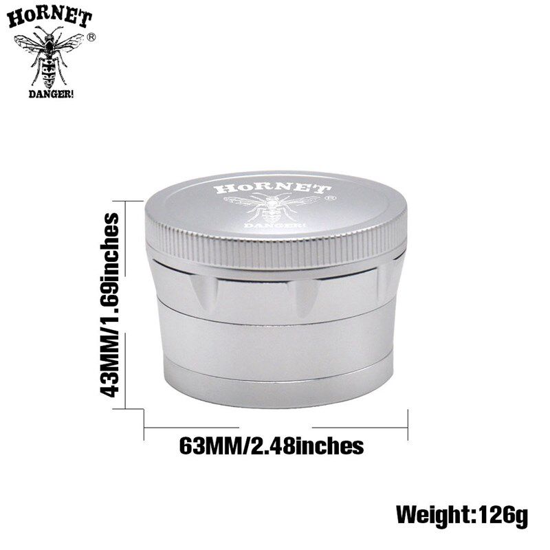 磨烟器Grinder碎烟器烟斗烟具配件切磨丝航空铝大号斗粮研磨碎草