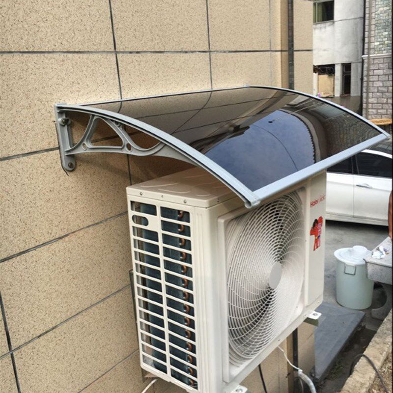 铝合金空调罩电表箱雨棚主机防雨防晒户外保护盖外机室外小雨篷