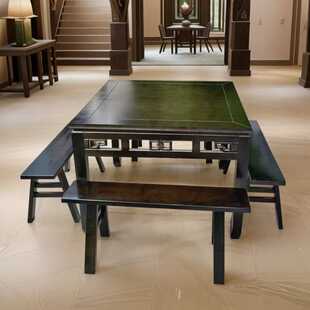 实木餐桌八仙桌正方形老式桌子家用餐桌饭店餐馆中式方桌吃饭桌子