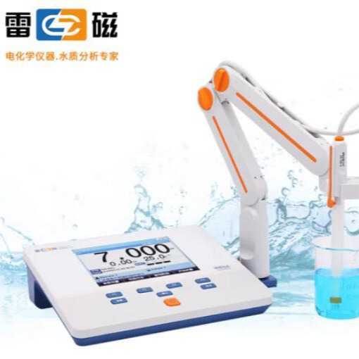 雷磁PHSJ-4F型实验室pH计pH支持0.001pH、0.01pH和0.1pH采用5.7英