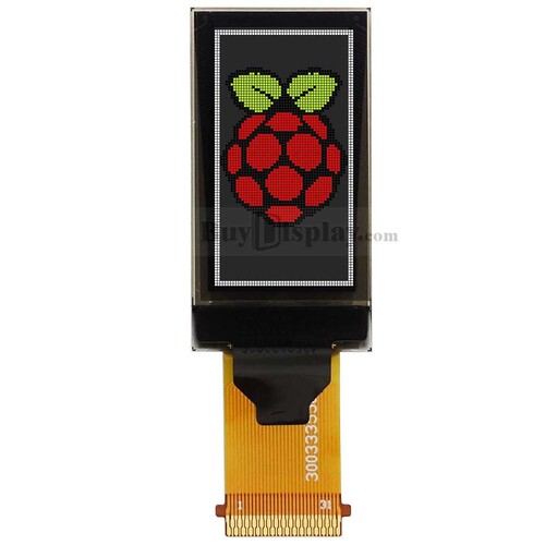 0.96寸彩色OLED显示屏/显示模块/128x64点阵/SSD1357