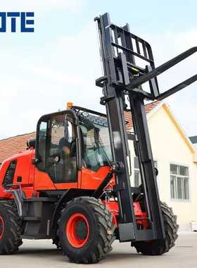 6-ton forklift, 5-ton 3.5-ton wheel drive off-road forklift