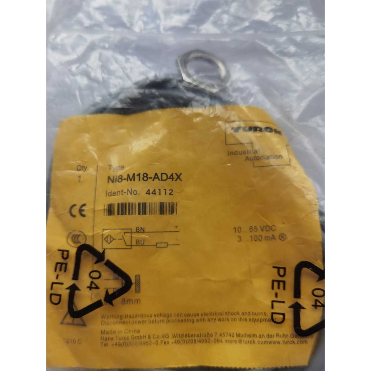 接近开关 直流二线 Ni8-M18-AD4X