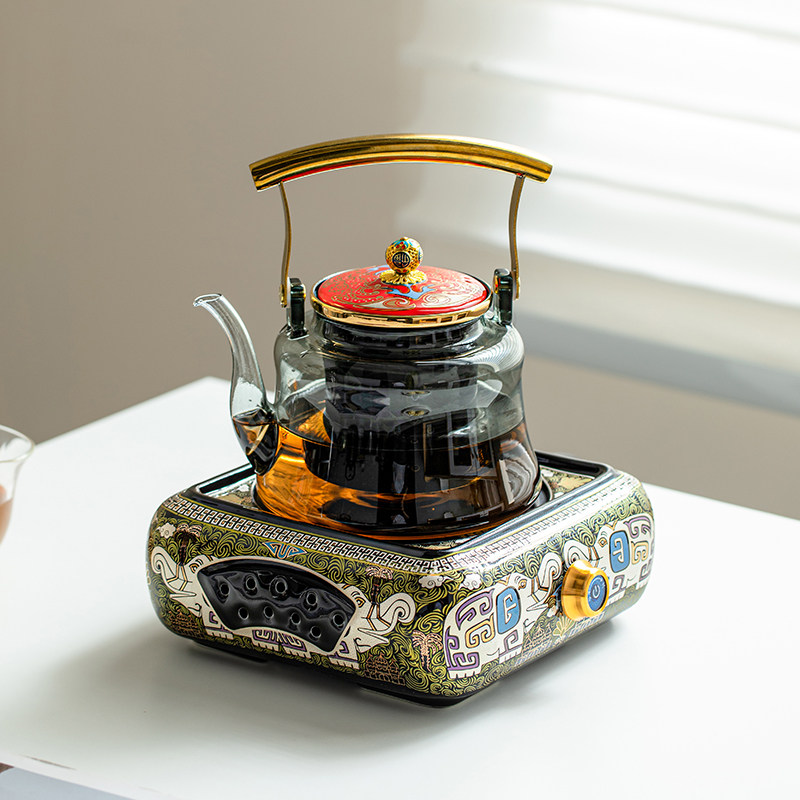 拓土电陶炉煮茶器智能静音茶炉全自动小型家用玻璃壶泡茶装,餐饮具,茶壶,淘宝优惠券,粉丝福利购,淘宝优惠卷