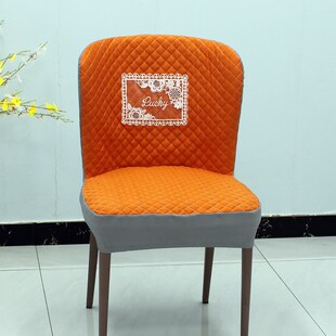 新款贝勒椅罩弧形全包加厚防滑餐桌椅子罩靠背坐垫