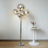 熔岩落地灯气球商店面铺创意个性 设计感艺术后现代客厅装 饰落地灯