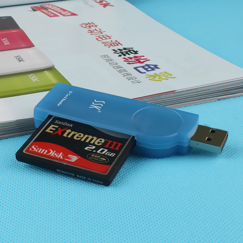 飚王K琥珀CF卡读卡器数控机床CF读卡器工业级CF专用飙王读卡器