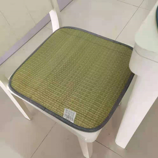天然蔺草蓆垫凉感学生办公座椅凉垫沙发坐垫子汽车椅透气中式垫布
