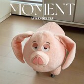 二师兄板凳可爱飞天猪脚凳沙发脚踏入户换鞋 玄关家用卧室儿童座椅