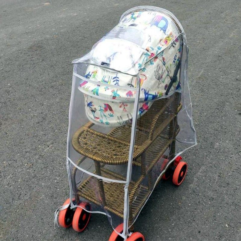 婴儿车雨罩儿童推车雨伞通用型防风罩伞车防雨罩宝宝竹藤车保暖罩,婴童用品,推车配件,淘宝优惠券,粉丝福利购,淘宝优惠卷