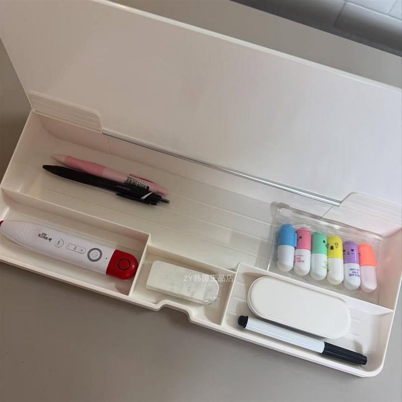 桌上收纳架整理架写字r板备忘录小白板多用途手机支架平板底座