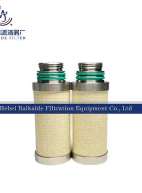 替换0WALKER沃克不锈钢过滤器高压滤芯USM52HTNX耐高温005.1μm