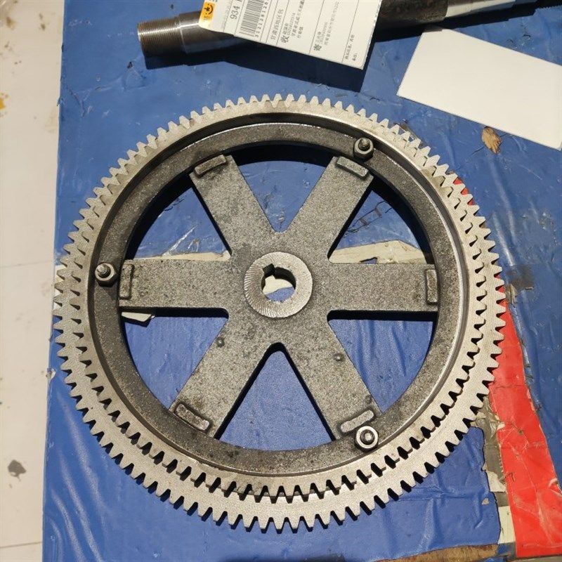 铡草机齿轮大齿轮大齿圈齿轮盘铸铁连体轮切草机变速齿轮,五金/工具,碎草机,淘宝优惠券,粉丝福利购,淘宝优惠卷