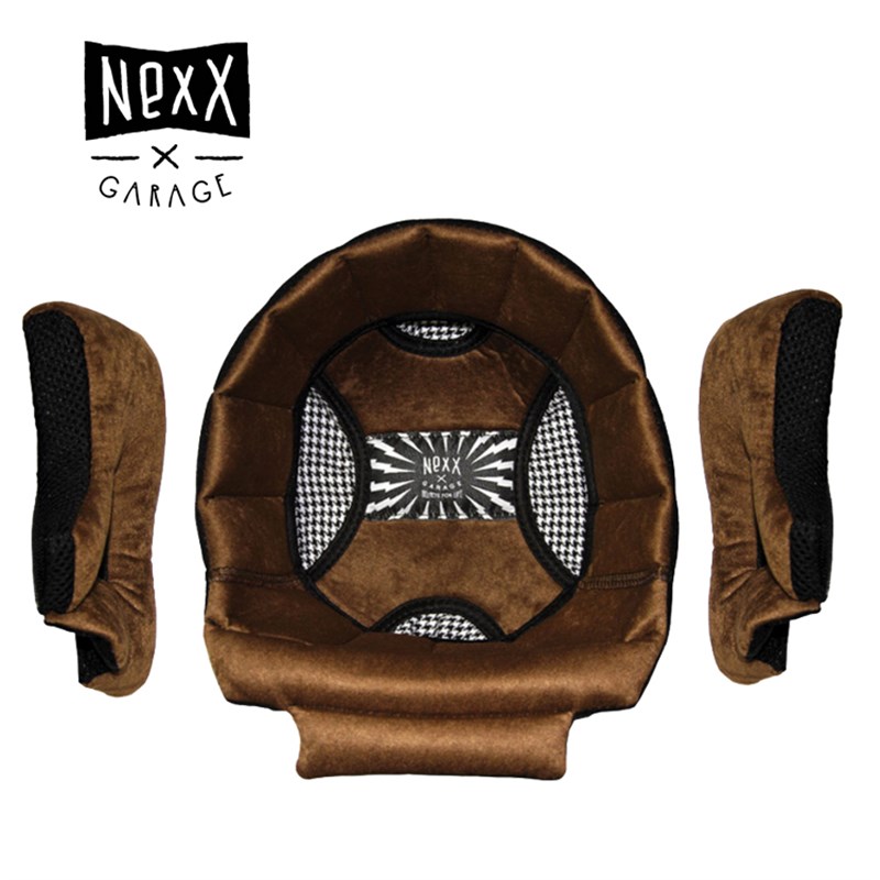 葡萄牙NEXX 拉力揭面盔复古盔原厂内衬黑金碳纤维全盔XR2通用内衬