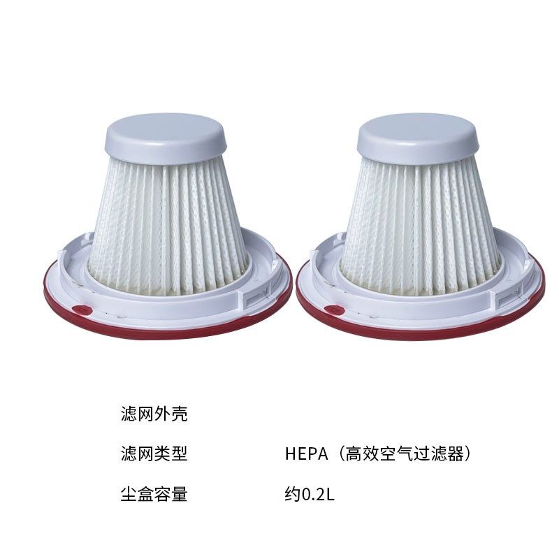 ZNC皇家盾牌吸尘除螨仪配件原装海帕过滤网ZSCM-20