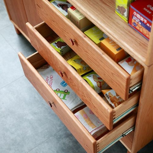 未来日记 卧室家用实木衣橱柜儿童房樱桃木家具衣橱