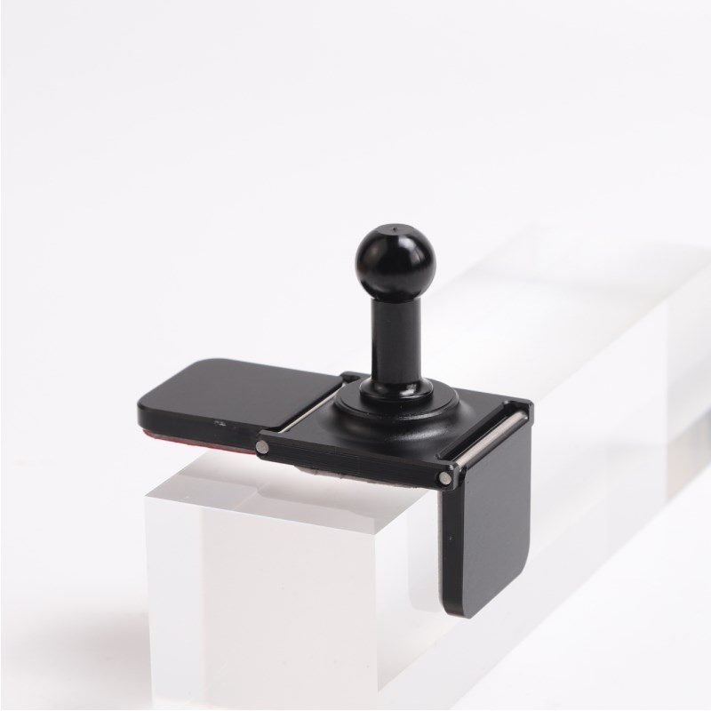 弧形粘贴底座车载仪表台可折叠支架13/17mm球改装拓展底座配件