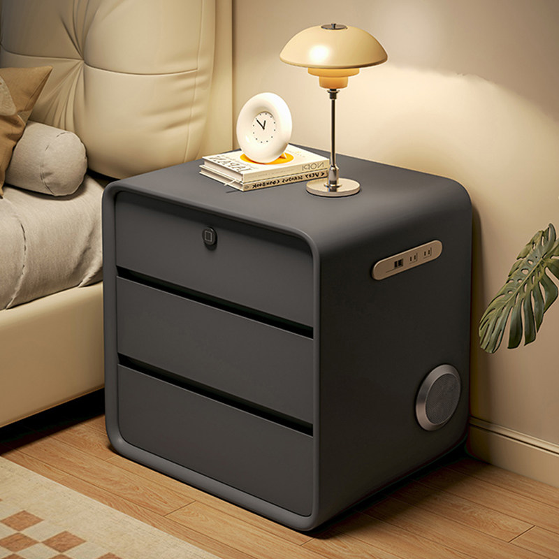 智能床头柜简约现代多功能实木床边柜子带指纹锁USB充电蓝牙音箱,农用物资,苗木固定器/支撑器,淘宝优惠券,粉丝福利购,淘宝优惠卷