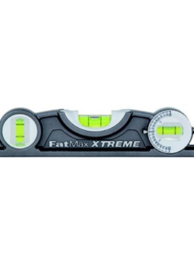 史丹利 9寸FatMax磁性180度可调鱼雷迷你水平尺43-609-20