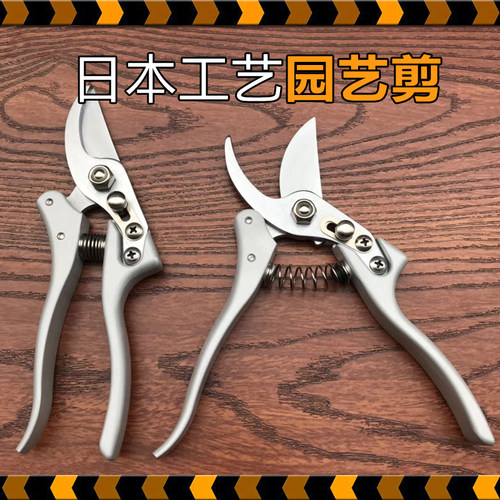 省力修枝剪刀修剪园林花店园艺花木果树树枝粗枝剪摘果日本sk5钢