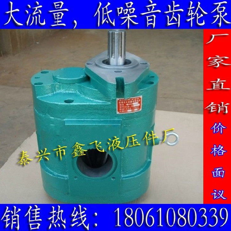 DCB-B70低噪音大流量齿轮泵CB-B700液压油泵XCB-B700斜齿泵TXLB