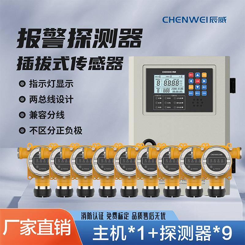 可燃气体探测器工业一氧化碳报警器甲苯二甲苯氧气检测仪防爆