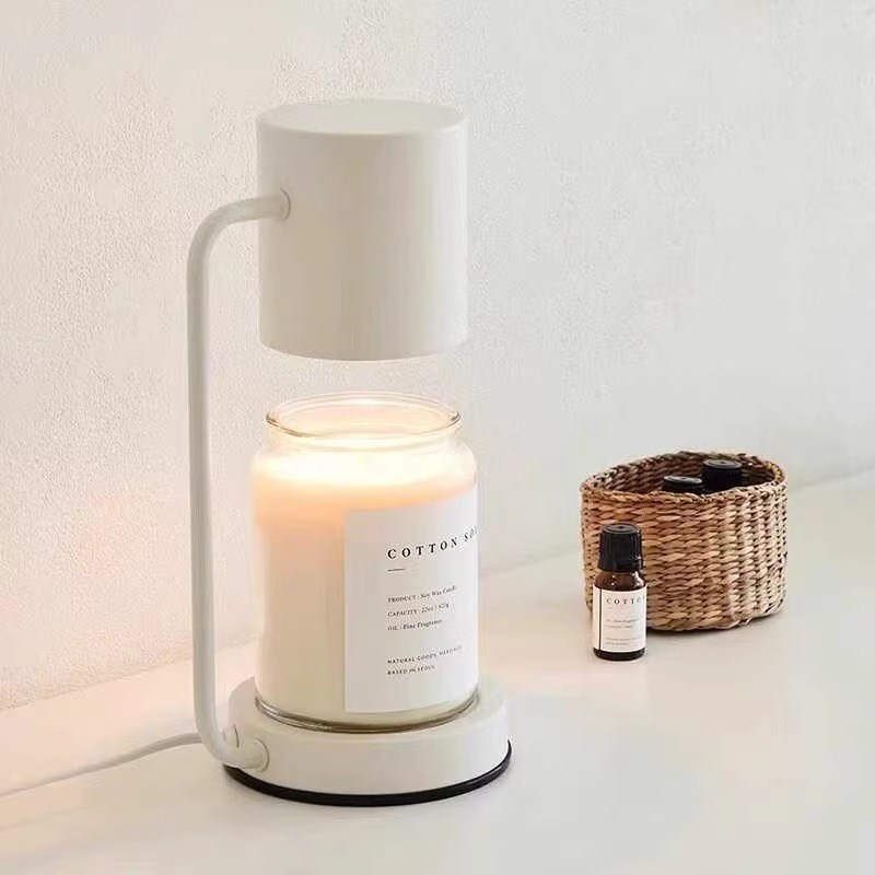 无火融蜡灯香薰灯氛围灯蜡烛暖香氛插G电融烛灯卧室小夜灯床头台