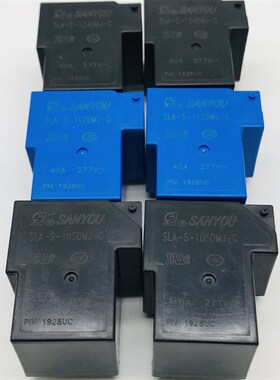 SLA-S-105/112/124DMJ-G常开4脚40A277VAC三友继电器5V12V24VDC