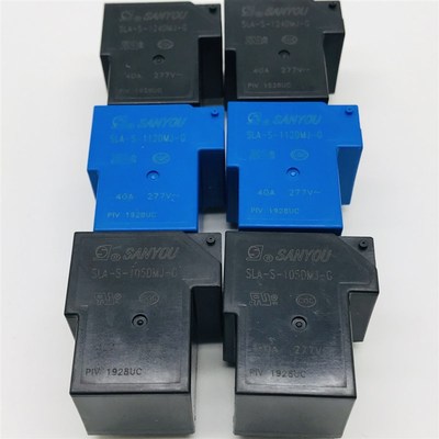 SLA-S-105/112/124DMJ-G常开4脚40A277VAC三友继电器5V12V24VDC