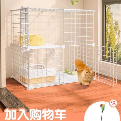 龙猫活物送笼子别墅超大自由空间非带厕所一体两层小型猫空笼室内